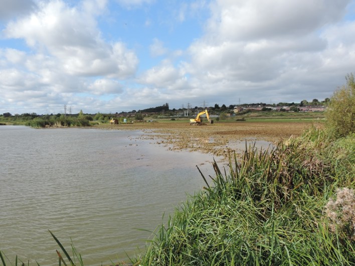 Completing the scrape and shallows (Steve Brayshaw)